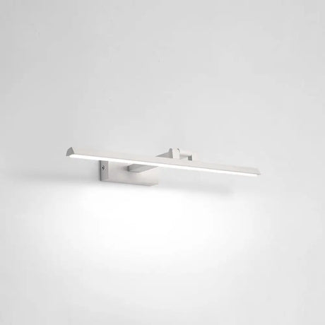 Minimalist Metal Led Vanity Light - Single Fixture Modern Style White / 16