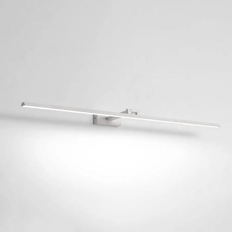 Minimalist Metal Led Vanity Light - Single Fixture Modern Style White / 39