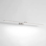 Minimalist Metal Led Vanity Light - Single Fixture Modern Style White / 47