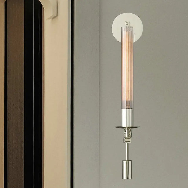 Minimalist Metal Tube Bathroom Wall Mount Light | 1/2-Head Brass/Black/Chrome Sconce Fixture 1 /