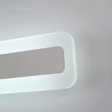Minimalist Ultrathin Acrylic White Led Wall Sconce Vanity Light Fixture