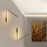 Minimalist V-Shaped Led Wall Lamp Kit - Silica Gel Corridor Sconce Lighting In Warm/White Light