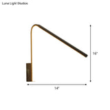 Minimalist V-Shaped Led Wall Lamp Kit - Silica Gel Corridor Sconce Lighting In Warm/White Light