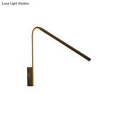 Minimalist V-Shaped Led Wall Lamp Kit - Silica Gel Corridor Sconce Lighting In Warm/White Light