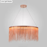 Minimalistic Led Aluminum Chandelier Pendant Light – Perfect For Living Room Ceiling