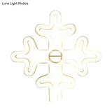 Minimalistic Usb Led Night Lamp With Plastic Animation Framework For Modern Wall Lighting