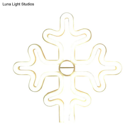 Minimalistic Usb Led Night Lamp With Plastic Animation Framework For Modern Wall Lighting