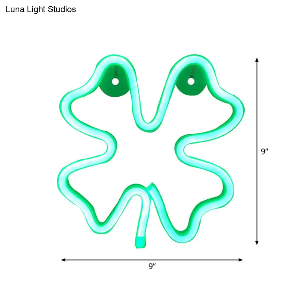 Minimalistic Usb Led Night Lamp With Plastic Animation Framework For Modern Wall Lighting