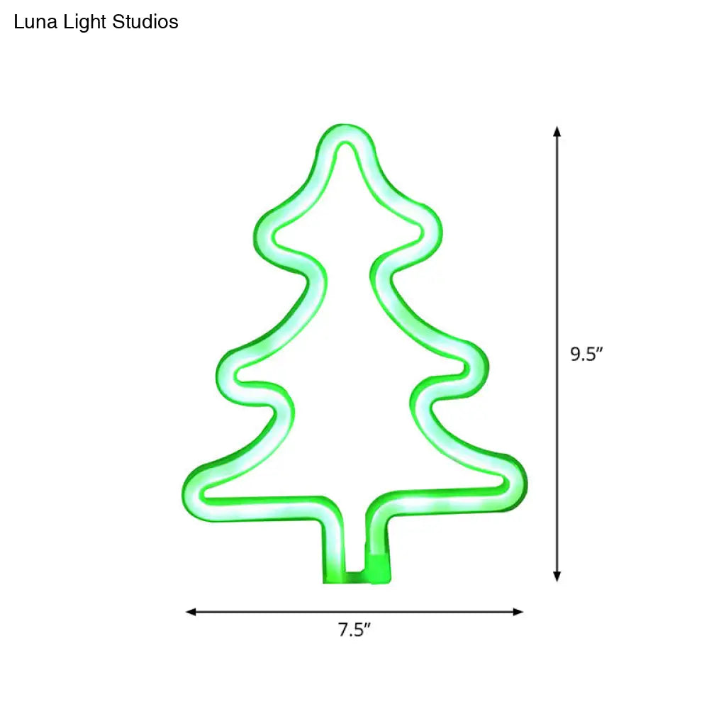Minimalistic Usb Led Night Lamp With Plastic Animation Framework For Modern Wall Lighting