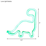 Minimalistic Usb Led Night Lamp With Plastic Animation Framework For Modern Wall Lighting