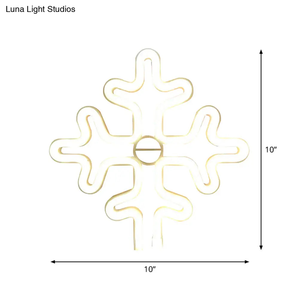 Minimalistic Usb Led Night Lamp With Plastic Animation Framework For Modern Wall Lighting