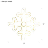 Minimalistic Usb Led Night Lamp With Plastic Animation Framework For Modern Wall Lighting