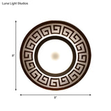 Minimalistic White Acrylic Led Wall Lamp For Bedroom - Diamond Twig Flower Design