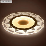 Minimalistic White Acrylic Led Wall Lamp For Bedroom - Diamond Twig Flower Design