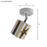 Modern 1 - Light Resin Starfish Ceiling Light Decoration
