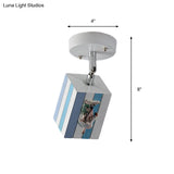 Modern 1 - Light Resin Starfish Ceiling Light Decoration