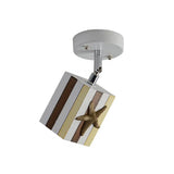 Modern 1 - Light Resin Starfish Ceiling Light Decoration Coffee