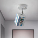 Modern 1 - Light Resin Starfish Ceiling Light Decoration Sky Blue