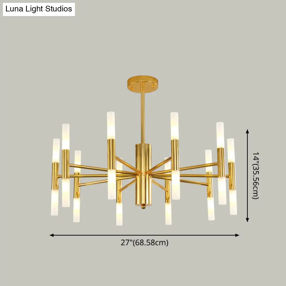 Modern 20-Light Acrylic Ceiling Lamp For Dining Room Or Kitchen Island