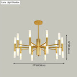 Modern 20-Light Acrylic Ceiling Lamp For Dining Room Or Kitchen Island