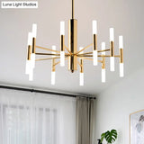 Modern 20-Light Acrylic Ceiling Lamp For Dining Room Or Kitchen Island