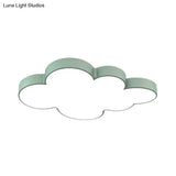 Modern Acrylic Cloud Ceiling Flush Mount Light For Kids Classroom And Bedroom