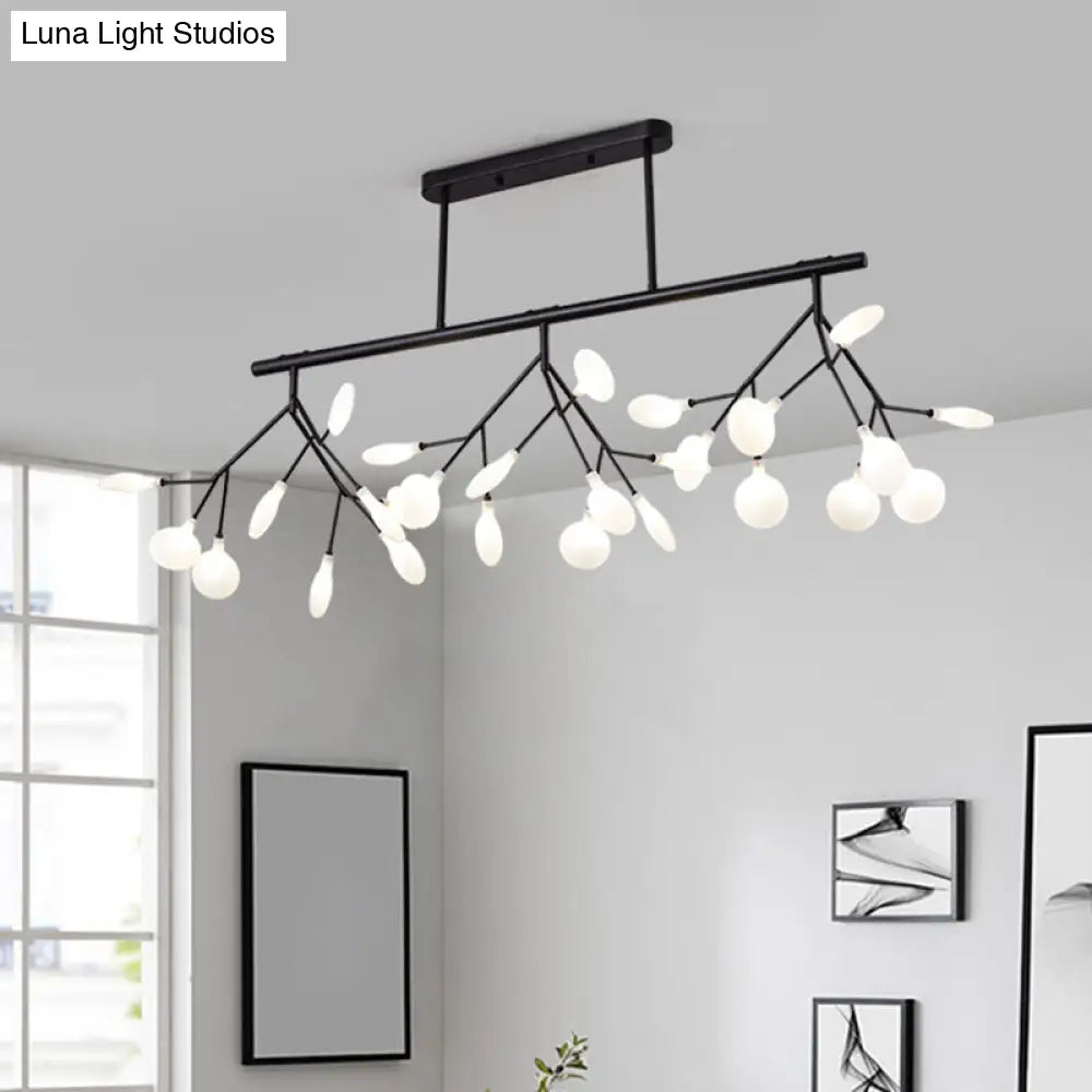 Modern Acrylic Firefly Island Pendant Ceiling Lights For Dining Room 27