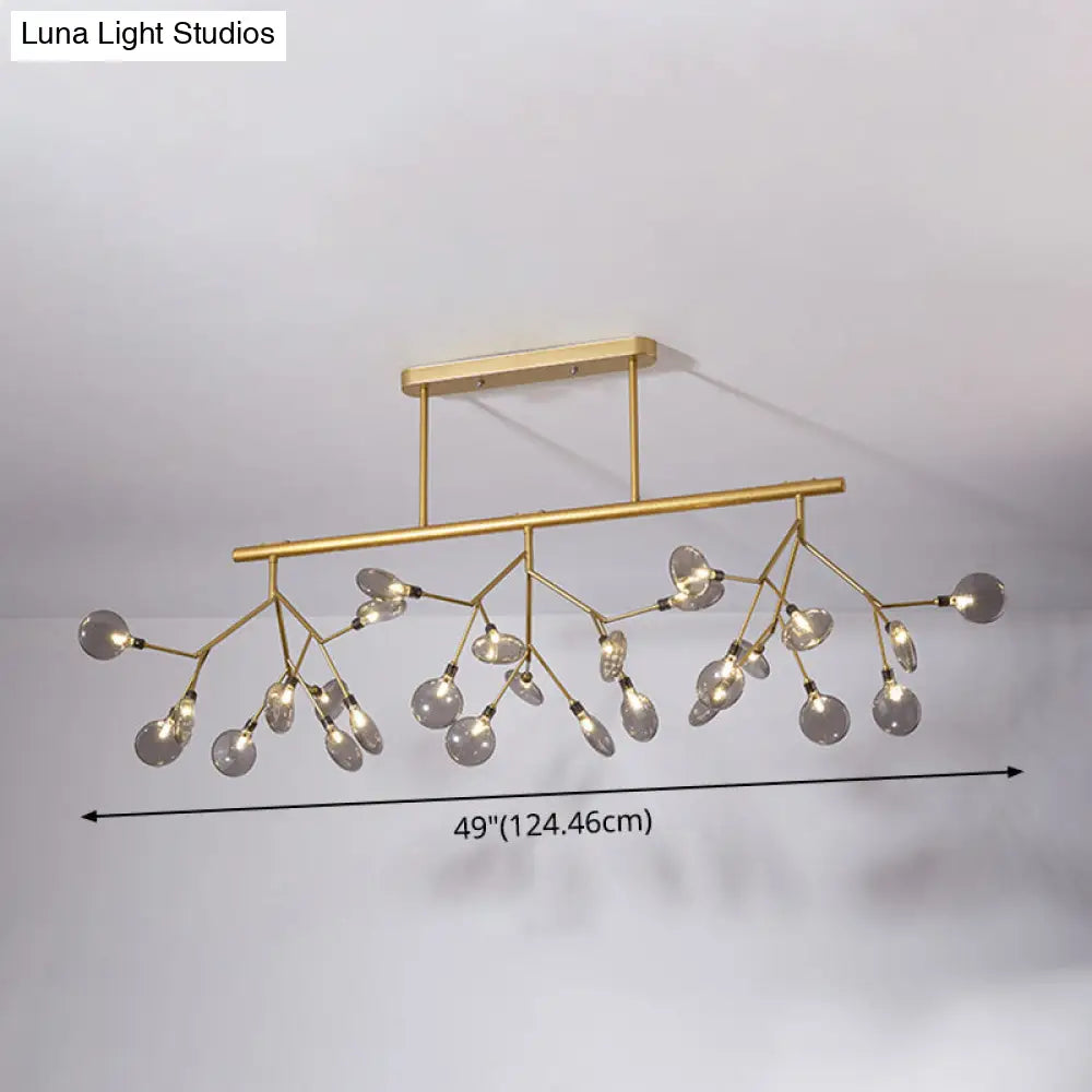 Modern Acrylic Firefly Island Pendant Ceiling Lights For Dining Room 27