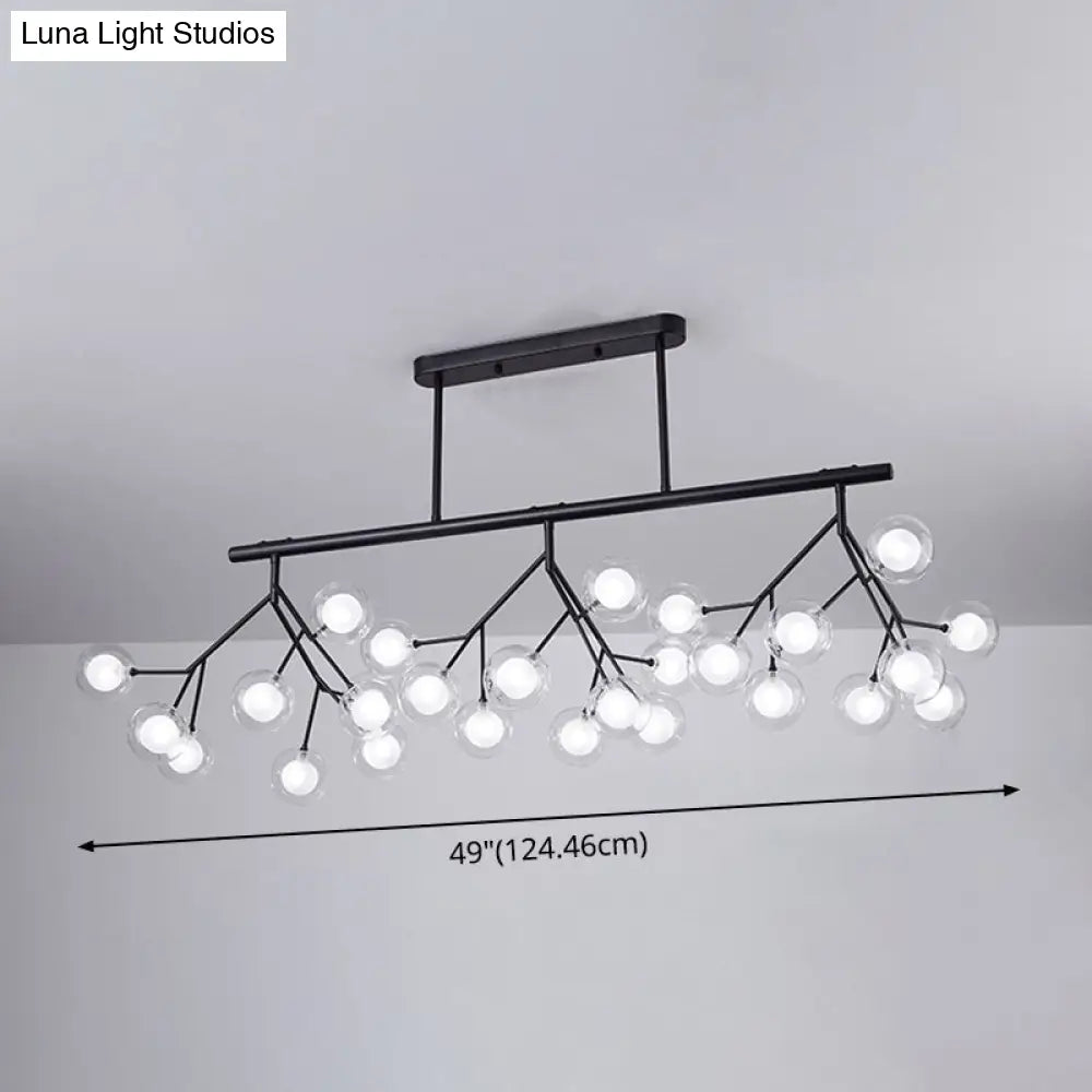 Modern Acrylic Firefly Island Pendant Ceiling Lights For Dining Room 27