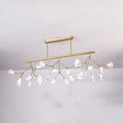 Modern Acrylic Firefly Island Pendant Ceiling Lights For Dining Room 27 Gold / Frosted