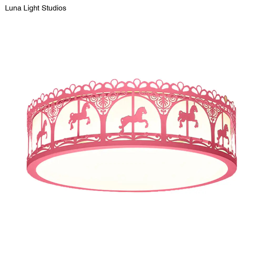 Modern Acrylic Flush Mount Ceiling Light: Perfect For Kid’s Bedroom