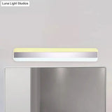 Modern Acrylic Led Bathroom Vanity Mirror Light With Reflector - 31.5/39/47 Wide