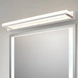Modern Acrylic Led Vanity Sconce - Rectangular Wall Mounted Lamp (Chrome) Chrome / 16.5