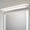 Modern Acrylic Led Vanity Sconce - Rectangular Wall Mounted Lamp (Chrome) Chrome / 16.5