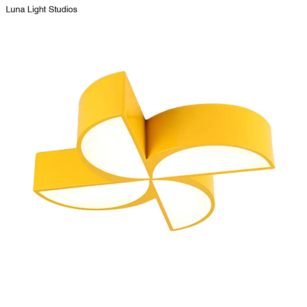 Modern Acrylic Toy Windmill Ceiling Light: Perfect For Game Rooms And Hallways