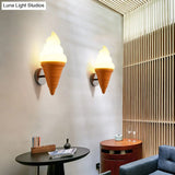 Modern Beige Plastic Sweet Corn Wall Light Sconce For Restaurant