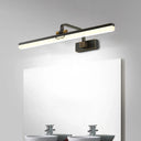 Modern Black/Brass Metal Wall Sconce Led Vanity Light For Dressing Table Black