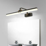 Modern Black/Brass Metal Wall Sconce Led Vanity Light For Dressing Table Black