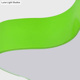 Modern Cartoon Ceiling Light: Acrylic Metal Flush Mount For Game Room