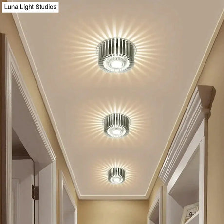 Modern Ceiling Light Colorful Indoor Led Lamp 3W Wall Sconce For Gallery Balcony Lamp Porch Light
