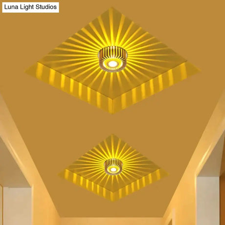 Modern Ceiling Light Colorful Indoor Led Lamp 3W Wall Sconce For Gallery Balcony Lamp Porch Light