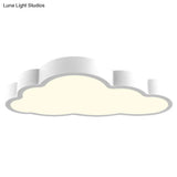 Modern Cloud Acrylic Led Flush Ceiling Light For Bedroom