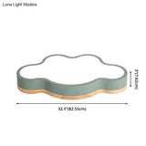 Modern Cloud Flush Mount Acrylic Ceiling Light For Bedroom