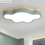 Modern Cloud Flush Mount Acrylic Ceiling Light For Bedroom
