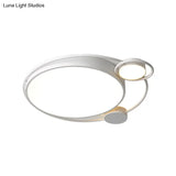 Modern Contemporary Flush Mount Acrylic Ceiling Light For Living Room