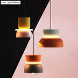 Modern Contemporary Pendant Lighting Colorful Macaron LED Hanging Light Fixture pendant Light