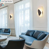 Modern Creative Minimalist Glass Wall Lamp for Study Room Bedroom Bedside Lighting Wall Light
