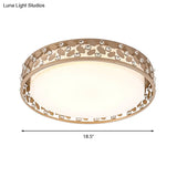 Modern Cylindrical Crystal Led Ceiling Light With Remote Dimming And Color Changing - Perfect For