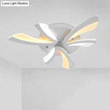 Modern Dandelion Flush Mount Light - Acrylic Ceiling Fixture With 3/5/9 Lights For Living Room In
