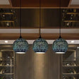 Modern Firework Glass Pendant Lamp For Dining Room With 1 Bulb - Geometry Design Silver / Globe